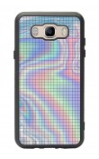 Samsung J7 (2016) Neon Dama Tasarımlı Glossy Telefon Kılıfı