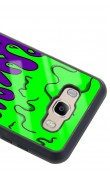 Samsung J7 (2016) Neon Damla Tasarımlı Glossy Telefon Kılıfı