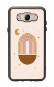 Samsung J7 (2016) Nude Art Night Tasarımlı Glossy Telefon Kılıfı