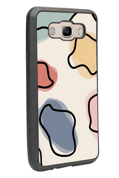 Samsung J7 (2016) Nude Milky Tasarımlı Glossy Telefon Kılıfı