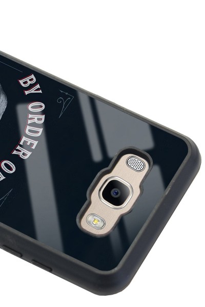 Samsung J7 (2016) Peaky Blinders Cap Tasarımlı Glossy Telefon Kılıfı