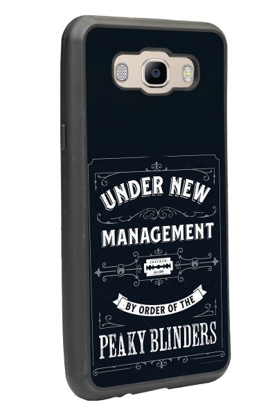 Samsung J7 (2016) Peaky Blinders Management Tasarımlı Glossy Telefon Kılıfı