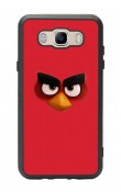 Samsung J7 (2016) Red Angry Birds Tasarımlı Glossy Telefon Kılıfı