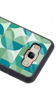 Samsung J7 (2016) Retro Green Duvar Kağıdı Tasarımlı Glossy Telefon Kılıfı