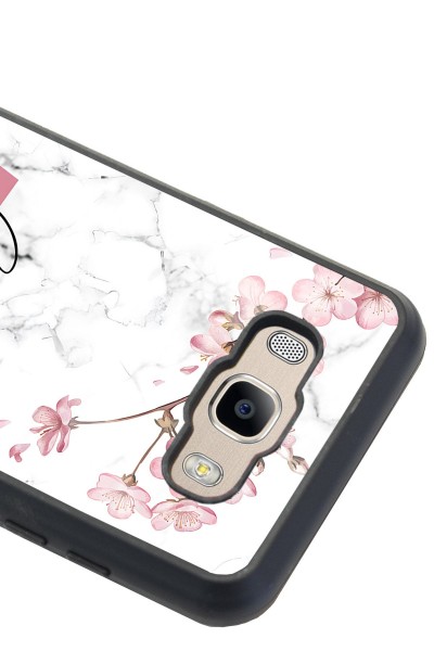Samsung J7 (2016) Sakura Girl Boss Tasarımlı Glossy Telefon Kılıfı