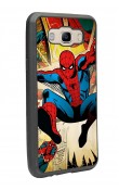Samsung J7 (2016) Spider-man Örümcek Adam Tasarımlı Glossy Telefon Kılıfı