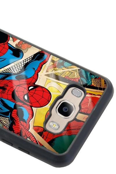 Samsung J7 (2016) Spider-man Örümcek Adam Tasarımlı Glossy Telefon Kılıfı