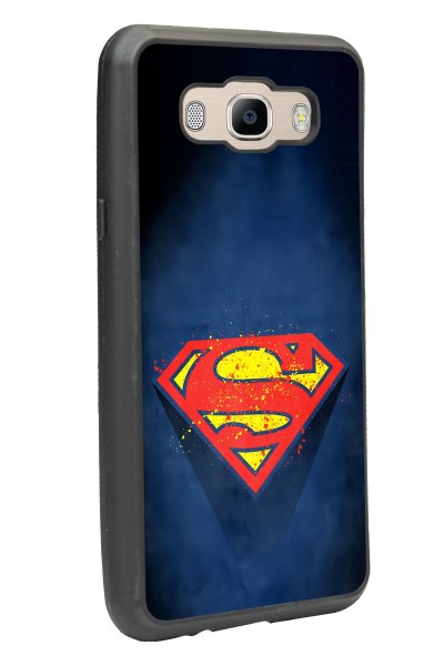 Samsung J7 (2016) Superman Tasarımlı Glossy Telefon Kılıfı