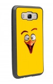 Samsung J7 (2016) Yellow Angry Birds Tasarımlı Glossy Telefon Kılıfı