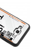 Samsung J7 Bilet Tasarımlı Tasarımlı Glossy Telefon Kılıfı