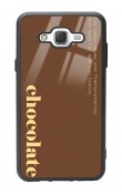 Samsung J7 Choclate Tasarımlı Glossy Telefon Kılıfı