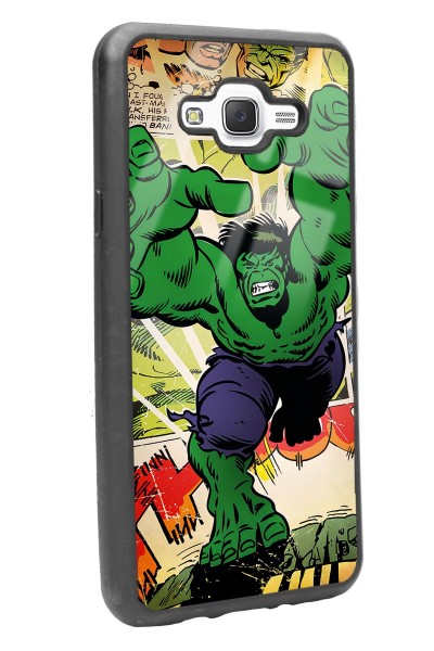 Samsung J7 Hulk Tasarımlı Glossy Telefon Kılıfı