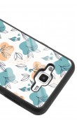 Samsung J7 Minik Yapraklar Tasarımlı Glossy Telefon Kılıfı