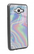 Samsung J7 Neon Dama Tasarımlı Glossy Telefon Kılıfı