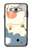Samsung J7 Nude Papatya Tasarımlı Glossy Telefon Kılıfı