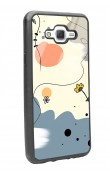 Samsung J7 Nude Papatya Tasarımlı Glossy Telefon Kılıfı