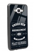 Samsung J7 Peaky Blinders Management Tasarımlı Glossy Telefon Kılıfı