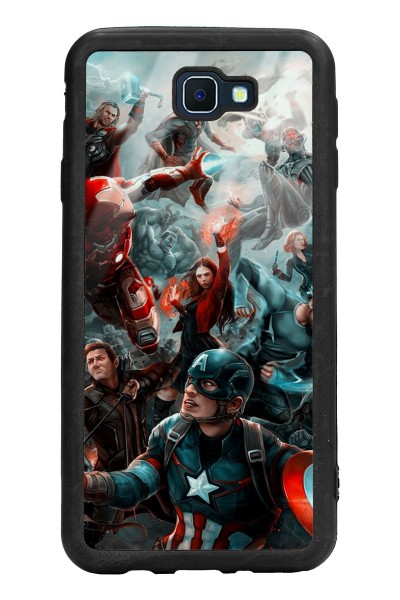 Samsung J7 Prime Avengers Ultron Tasarımlı Glossy Telefon Kılıfı