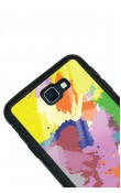 Samsung J7 Prime Colored Brush Tasarımlı Glossy Telefon Kılıfı