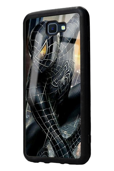 Samsung J7 Prime Dark Spider Tasarımlı Glossy Telefon Kılıfı