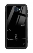 Samsung J7 Prime Doodle Casper Tasarımlı Glossy Telefon Kılıfı