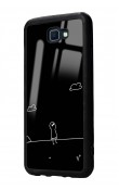 Samsung J7 Prime Doodle Casper Tasarımlı Glossy Telefon Kılıfı