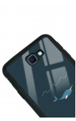 Samsung J7 Prime Doodle Fish Tasarımlı Glossy Telefon Kılıfı