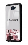 Samsung J7 Prime Doodle Friends Tasarımlı Glossy Telefon Kılıfı