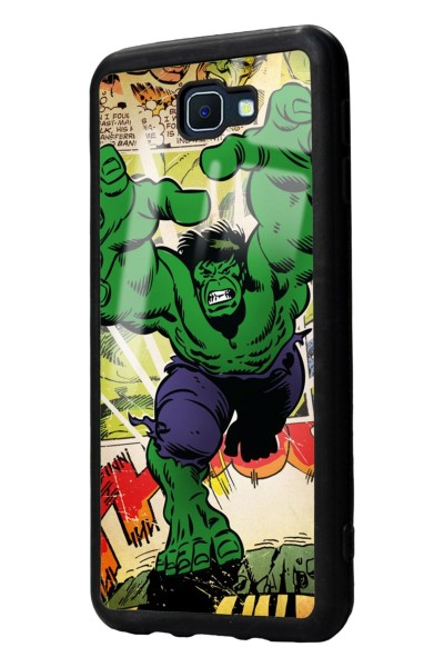 Samsung J7 Prime Hulk Tasarımlı Glossy Telefon Kılıfı