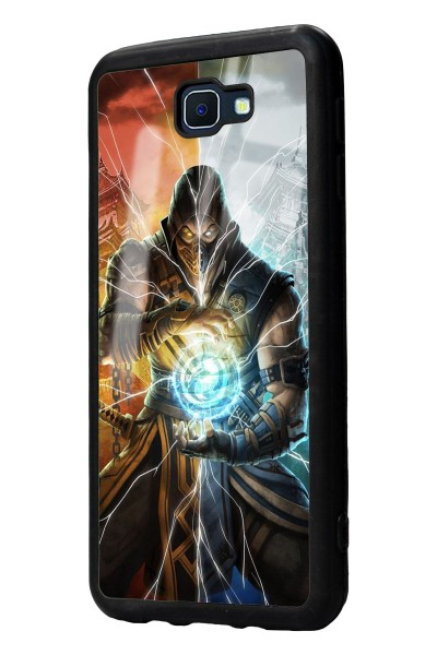 Samsung J7 Prime Mortal Combat Tasarımlı Glossy Telefon Kılıfı