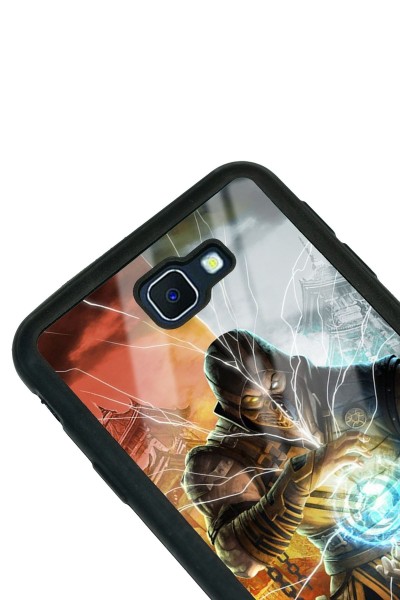 Samsung J7 Prime Mortal Combat Tasarımlı Glossy Telefon Kılıfı