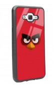 Samsung J7 Red Angry Birds Tasarımlı Glossy Telefon Kılıfı