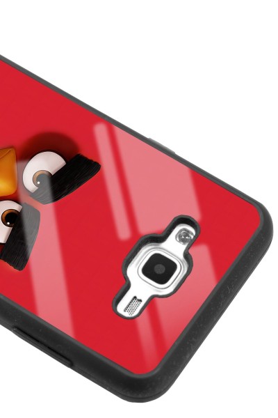 Samsung J7 Red Angry Birds Tasarımlı Glossy Telefon Kılıfı