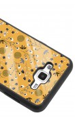 Samsung J7 Sarı Bindanlı Tasarımlı Glossy Telefon Kılıfı
