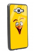 Samsung J7 Yellow Angry Birds Tasarımlı Glossy Telefon Kılıfı