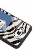 Samsung J7 Zebra Matısse Tasarımlı Glossy Telefon Kılıfı