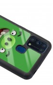 Samsung M-31 Green Angry Birds Tasarımlı Glossy Telefon Kılıfı