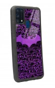 Samsung M-31 Lila Batman Tasarımlı Glossy Telefon Kılıfı