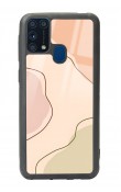 Samsung M-31 Nude Colors Tasarımlı Glossy Telefon Kılıfı