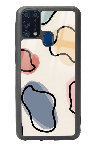 Samsung M-31 Nude Milky Tasarımlı Glossy Telefon Kılıfı