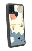 Samsung M-31 Nude Papatya Tasarımlı Glossy Telefon Kılıfı