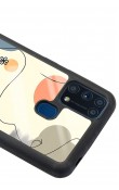 Samsung M-31 Nude Papatya Tasarımlı Glossy Telefon Kılıfı