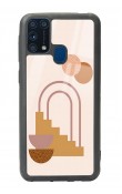 Samsung M-31 Nude Stairs Tasarımlı Glossy Telefon Kılıfı