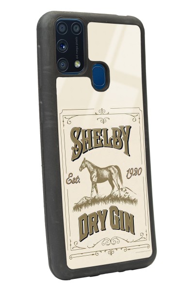 Samsung M-31 Peaky Blinders Shelby Dry Gin Tasarımlı Glossy Telefon Kılıfı