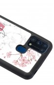 Samsung M-31 Sakura Girl Boss Tasarımlı Glossy Telefon Kılıfı