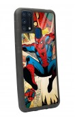 Samsung M-31 Spider-man Örümcek Adam Tasarımlı Glossy Telefon Kılıfı