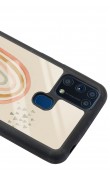 Samsung M-31 Suluboya Art Tasarımlı Glossy Telefon Kılıfı