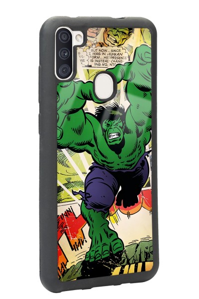 Samsung M11 Hulk Tasarımlı Glossy Telefon Kılıfı
