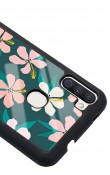 Samsung M11 Leaf Flovers Tasarımlı Glossy Telefon Kılıfı