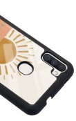 Samsung M11 Suluboya Güneş Tasarımlı Glossy Telefon Kılıfı